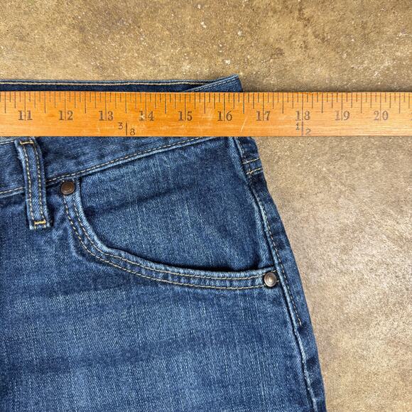 Wrangler 20X Men’s Straight Leg Jeans 32x30 Blue Heritage Denim Made in Mexico - Picture 11 of 14